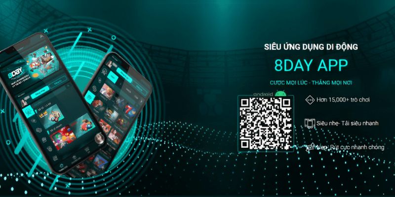  Trải nghiệm live casino sắc nét cùng nhà cái 8day trên app